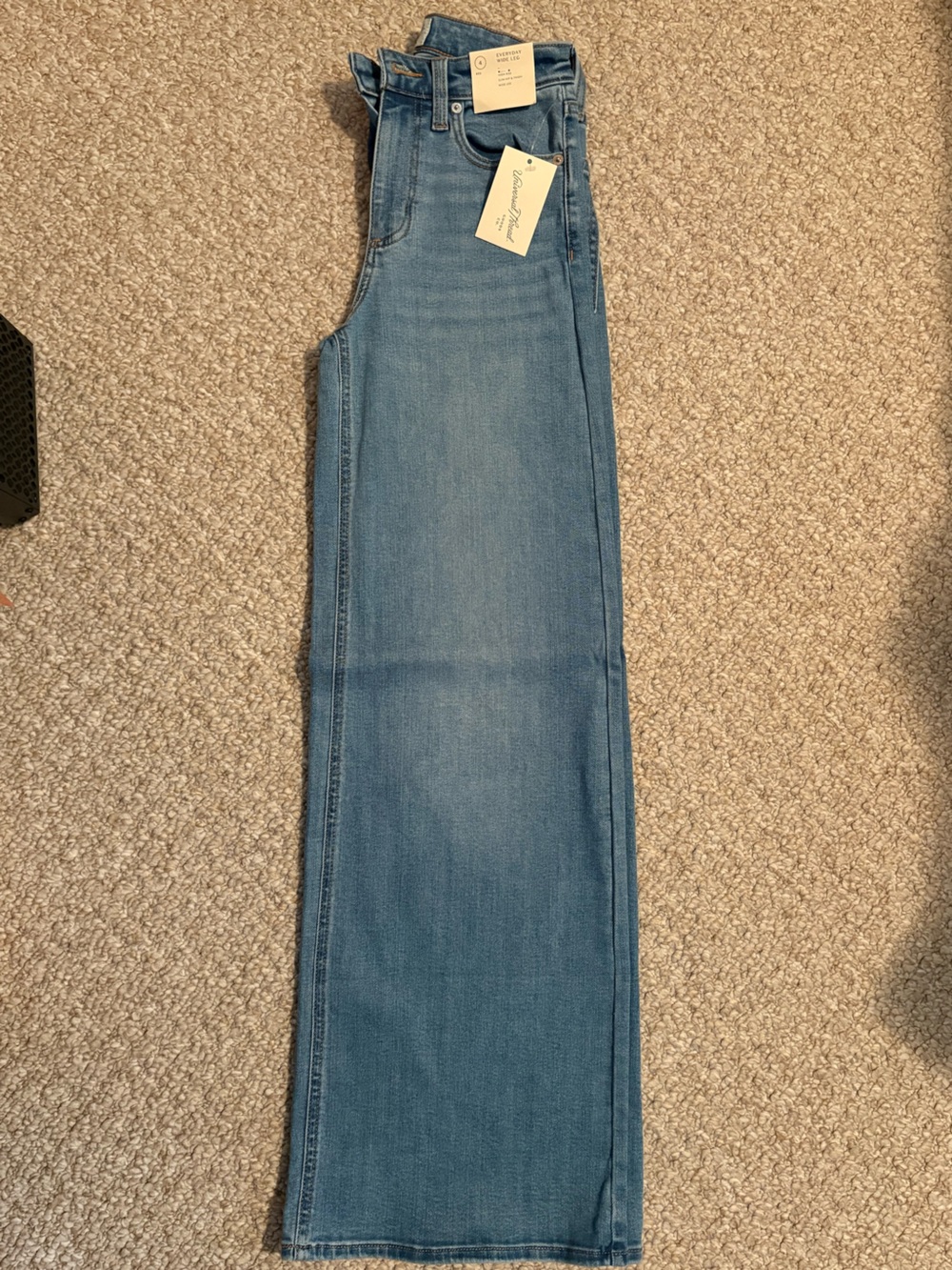 Universal Medium Blue Skinny Jeans with Classic Rise
